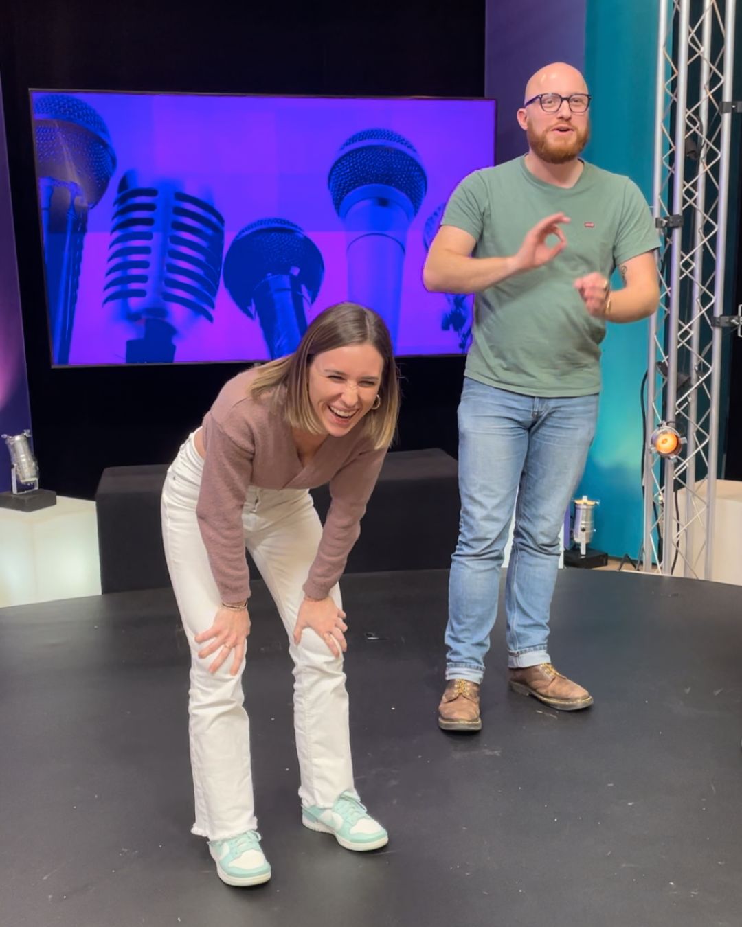 Tournage pour TikTok