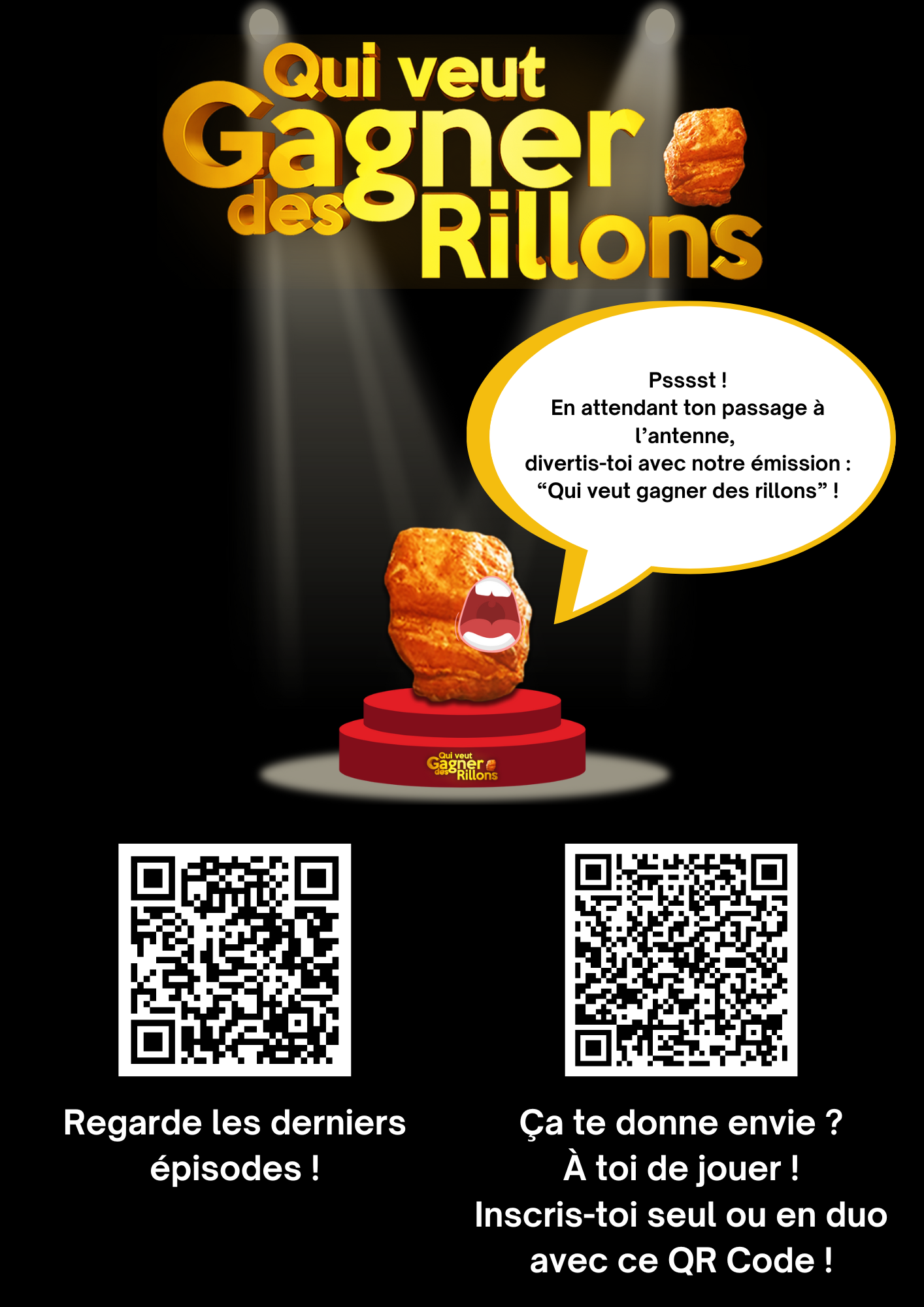 Conception d'une affiche A3